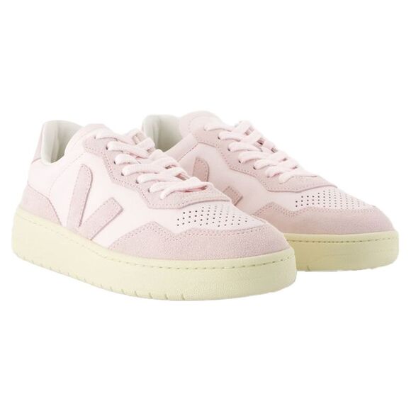 V 90 Sneakers - Veja - Leather - Pink - Picture 2 of 3